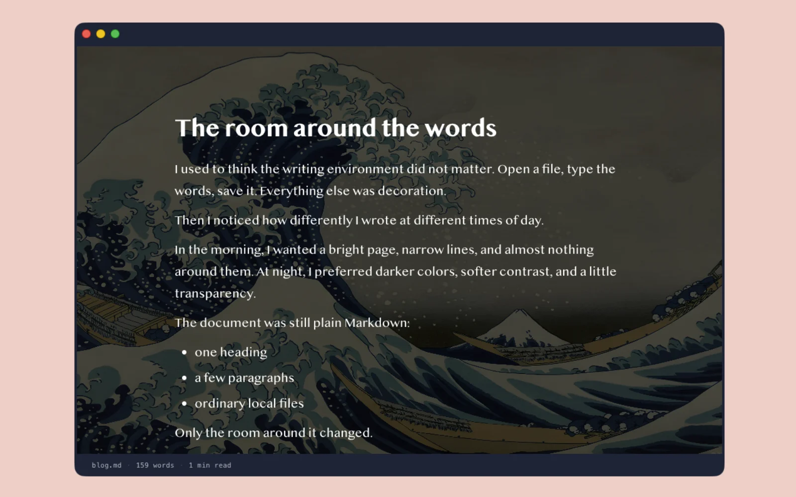 A customized Write.md editor